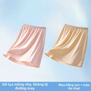 MiiOW | Áo Lót Mỏng Bằng Vải Kẻ Seda Không Xem Thấu