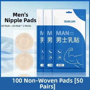 Pain-free Removal Sweat-proof Breathable Disposable Chest Pads