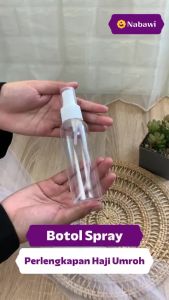 Botol Spray Kosong 250ml Untuk Wudhu Refresher Perlengkapan Haji dan Umroh