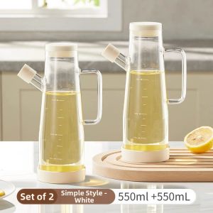 Leak Proof Large Capacity Marked Condiment Bottle