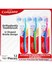 Colgate | Orthodontic Concave UV Type Soft Bristle Toothbrush