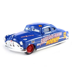 Takara Tomy | Pixar Cars 2 3 Toys Car King No. 43 Lightning McQueen Chick Hicks Cruz Ramires Jackson Storm 1:55 Diecast Alloy Car Model Toys