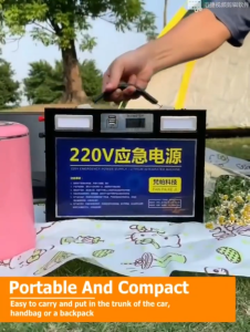 Power station 220V 300W 500W portable Big Capacity power station for Home Emergency Travel
