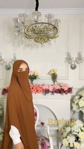 BISA COD Hijab Syari Jumbo Sof Pet Antem Kode RASIMA Bahan Kringkel Premium By Ory AjeZas Collection