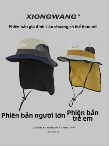 XIONGWANG | Mũ Ngư Dân Thoáng Khí Chống UV Nhanh Khô có Mái Che
