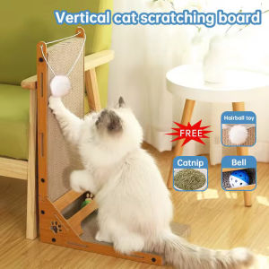 L-Shaped Cat Scratching Board 3in1 Reusable Large Vertical Cat Scratch Board Cat Toy 大型猫抓板