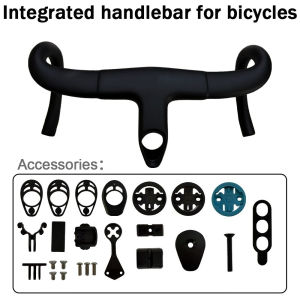 2026 F12 Aero Carbon Integrated Handlebar 340 - 420MM for Pinarello Dogma with Hidden Cable Routing Reduces Wind Resistance