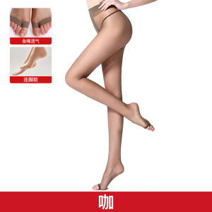 ถุงน่องแบบสวมข้อสั้นสำหรับผู้หญิง BONAS Ultra Thin ฤดูใบไม้ผลิและฤดูร้อน ถุงน่องแบบสวมข้อสั้น ตาข่ายซ่อน สีกลางๆ กระชับสัดส่วน