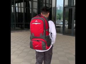 LH55 Tas Ransel Kapasitas Jumbo Tali Camping Carrier Travel Hiking Camping TKM