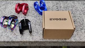 EVOSID Mountain Bicycle Stem 31.8mm Road Bike Bridge Short Power 35mm Rod Handlebar Table MTB Cycling Adjustable Stem Riser DH