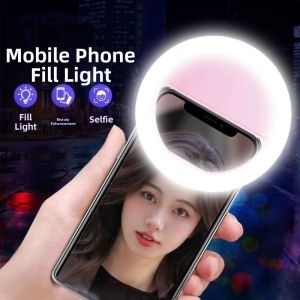 Ring Shaped Beauty Fill Light Portable Handheld For Phone Photography