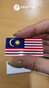 Bendera Malaysia Pin Magnet 5x2.5cm Baju Uniform Sekolah School Flag Jalur Gemilang Lencana Lambang Negara