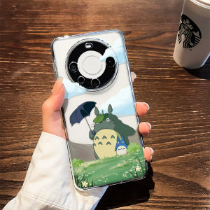 Cartoon Squirrel Huawei Mate70/60 Phone Case Silicone Transparent Full Cover Lens Protection Cute Anime Design Mens Version