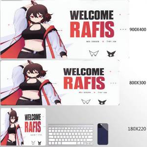 Bandai | Anime Mask Girl Mouse Pad YUki Aim Gaming Speed Mouse Mat Game Premium Mousepad Gamer E-Sports Desk Mat Computer Keyboard Mats2