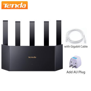 Tenda | Tenda Router BE5100 English Ver WiFi7 5011Mbps Network 2.5G Port 2.4/5GHz Dual Broadband Access Network Security Protection
