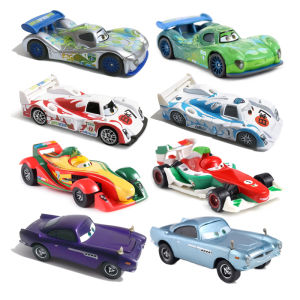 Takara Tomy | Pixar Cars Anime Figure Mike F1 Japan Brazil Racing Car 1:55 Metal Die Casting Model Car Childrens Birthday Gifts Toys