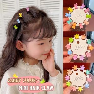 🔥🔥Roman Holiday Cute Small Hair Clips Set For Kids Spring Summer Cute Infant Colorful Mini Hair Claw Clip Children Small Clip Hairpin Girls Hair Accessories