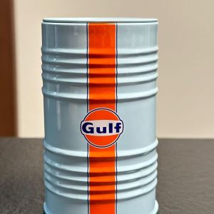 Mô Hình Xe Đua Gulf Oil Thu Nhỏ Trong Hộp Sắt Đồ Trang Trí Bàn Làm Việc Vật Trang Trí Nhà Cửa Quà Tặng Cho Người Sưu Tầm Đồ Thủ Công Bằng Kim Loại