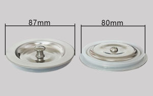 82 Stainless Steel Kitchen Sink Drain Cover 87mm Kitchen Sink Water Trap Plug 94 Vegetable Washing Basin Bowl Pool Water Storage Cover