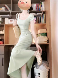 SUHUIQIAN | Slimming Waist-Flattering Pencil Dress