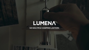 [LUMENA] M3 Portable Camping Lantern & Flashlight | IP67 Waterproof Wireless LED | LG Battery 3250mAh | Aesthetic Outdoor Mood Lamp