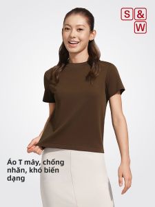S&W | Shoulder Shaping Colorful Slim Fit T-Shirt