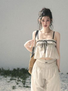SHAOYEYAN | Korean Style Summer Casual Stripe Outfit Two-Piece