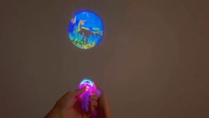 ของเล่น ของเล่นเด็ก ไฟฉายการ์ตูน ไฟฉายฉายภาพ กระตุ้นจินตนาการของทารกและปลอบประโลมลูกน้อยให้นอนหลับ