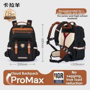 Caran·Y | Student Spine Protection Large Capacity Lightweight Backpack