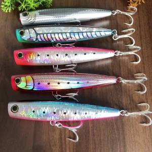 GREENSPIDER 160mm 65g Topwater Popper Lure Dành Cho Câu Cá Nước Mặn Mồi Câu Bề Mặt Dành Cho Cá Ngừ Cá Vua Cá Mú Biển Đại Dương Đá Trên Bãi Biển