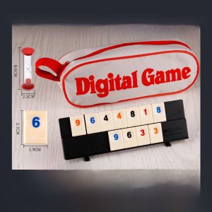 Standard Edition Mahjong Number Pulling Game Adult Casual Party Secret Card Table Game Educational Toys for Four Players