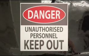 Safety Signage . DANGER UNAUTHORISED PERSONNEL KEEP OUT