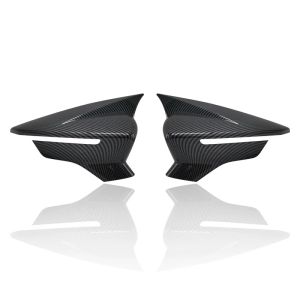 For Seat Leon 5F MK3 ST Cupra 2013-2020 Ibiza MK5 Arona 2017-2018 Black Mirror Cap Car Side Rearview Mirror Cover Car styling