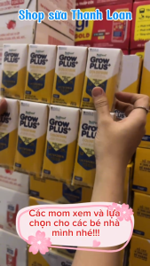 (HSD T4-2026) Thùng 24 Hộp Sữa Bột Pha Sẵn Nutifood Sweden GrowPLUS+ Colostrum Lactoferrin 110ml.