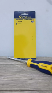 Obeng 2 in 1 JETJOTOOLS Obeng Bolak Balik + - Obeng 2 Sisi Plus Min