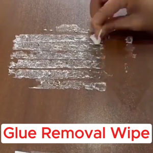 36pcs Glue Remover Wet Wipes Powerful Adhesive Cleaner Sticker Residue Removal Car Household Degreaser Tisu Buang Gam