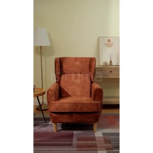 Kursi Sofa Nyaman Minimalis BONTTENA Single Wide Chair - ISIRUMA