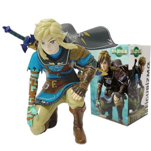 Bandai | Anime Zelda: Links Awakening Kingdom Of Tears Skyward Sword Link Princess Zelda Model Anime Cartoon Model Toy Gift