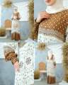 Gamis Rayon Premium / Humaira Dress, Katun Rayon Premium Busui Friendly LD 110cm Fit to XL. 