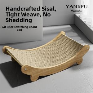 YANXIAOFU | Giường Mèo Chống Mài Mòn Từ Sợi Đay