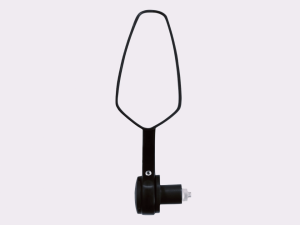 Premium Mini Bar End Side Mirror Full CNC Aluminum Adjustable HD Lens Universal