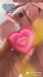 Gantungan Cry baby Powerpuff Shaker Custom Nama crybaby Bagtag bagcharm gantungan tas