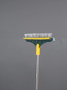 [SG STOCK] 3 in 1 Bathroom Grout Cleaning Floor Brush Long Handle Bristles Bathroom Cleaner Scrub Toilet