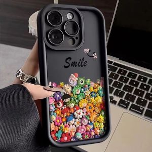 ผ้าม่านชิ้นสำหรับ iPhone 15 Pro Max, 14Pro, 13 และ 12 ผ้าใส่โทรศัพท์ 11Promax และ 12Pro [สีรุ้ง]