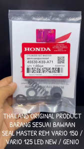 Seal Master Rem Original Vario 150 / Genio / Vario 125 LED NEW K59 Asli Honda KD533