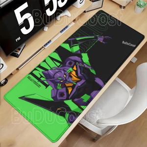 Bandai | Evangelione EVA 01 Large Mouse Pad Gamer Desk Mat XXL Office Accessories Computer Gaming Carpets Anime PC Gaming HD Printing Pad