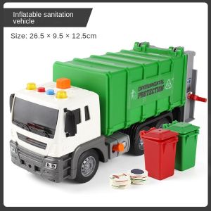 Inertial road administration sanitation car that can cheer up and tell a story childrens toy car boy engineering car toy