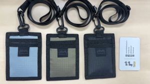 Folio Jour ID Card Holder ที่ห้อยบัตรพนักงาน สายปรับได้