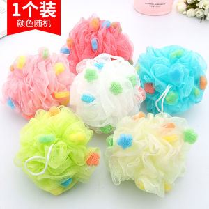 ผ้าเช็ดตัวอาบน้ำสุดน่ารัก ลูกบอลอาบน้ำ ผ้าตาข่ายอาบน้ำ ผ้าเช็ดตัวสำหรับนวด ผลิตจากยางธรรมชาติ สำหรับทุกเพศทุกวัย