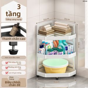 JIAJIESHI | Giá Để đồ Phòng Tắm Đứng Lẻ Không Cần Khoan